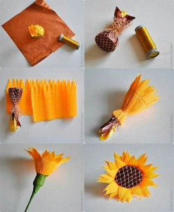 Hoa hướng dương handmade