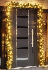Các mẫu trang trí cửa kính Noel