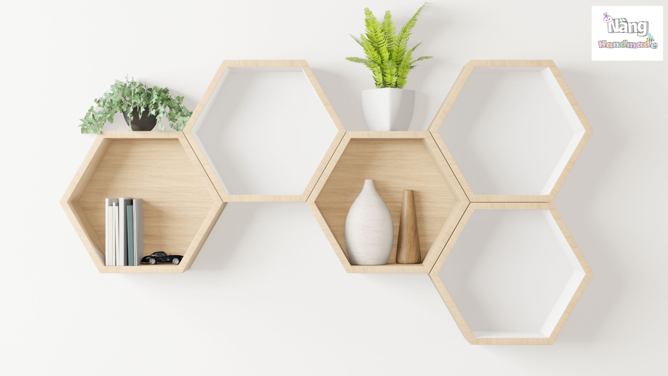 làm kệ treo tường handmade