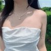 Dây chuyền vỏ sò hồng